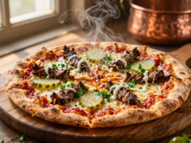 Pizza de Kebab Sueca: A Fusão Perfeita de Sabores Medievais e Italianos