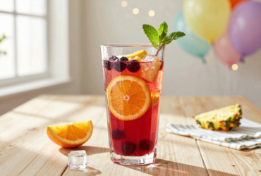 Ponche de Frutas Refrescante: A Bebida Perfeita para Festas e Celebrações