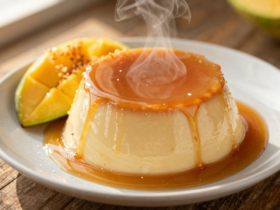 Pudim de Mandioca Cremoso com Calda de Caramelo: Sabor da Tradição Brasileira
