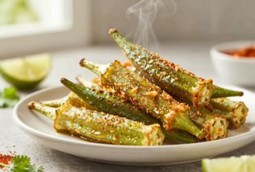 Quiabo Crocante na Airfryer: Receita Simples e Saudável 3 Quiabo Crocante na Airfryer: Receita Simples e Saudável