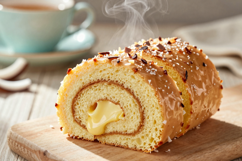 Rosca Caseira de Coco Fofinha e Deliciosa para o Café da Tarde