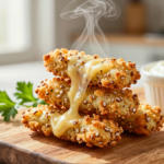 Salgadinho de Quinoa com Queijo na Air Fryer: Snack Saudável e Crocante