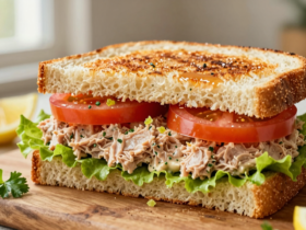 Sanduíche de Atum Cremoso: Receita Fácil, Saudável e Perfeita para um Lanche Rápido