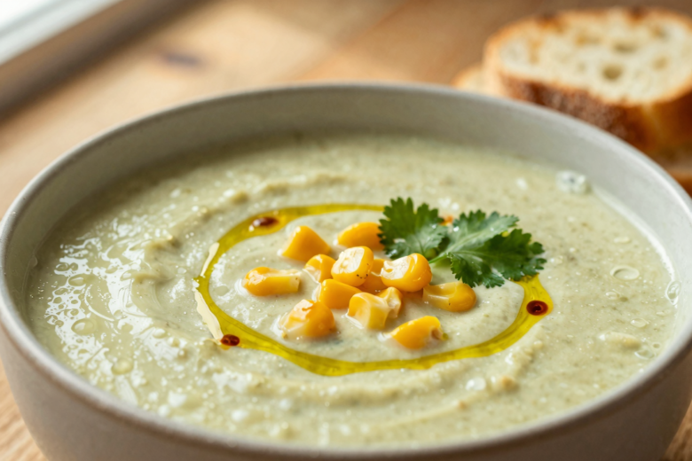 Sopa Cremosa de Milho Verde Caseira: Conforto e Sabor Tradicional