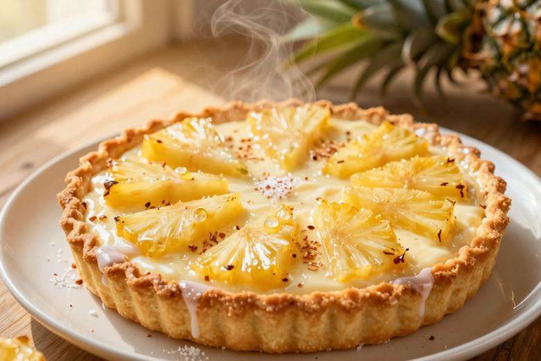 Torta de Abacaxi Cremosa com Coco: Receita Fácil e Refrescante