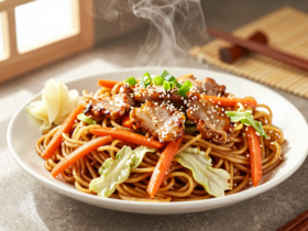 Yakisoba Tradicional Japonês: Macarrão Frito Perfeito