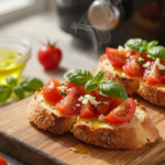 Bruschetta na Airfryer: Receita Clássica Rápida e Crocante