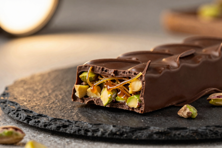 Chocolate de Dubai Viral: Barra Crocante de Pistache e Kadaif