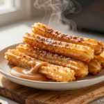 Churros Crocantes na Air Fryer: Receita Fácil e Saudável com Doce de Leite