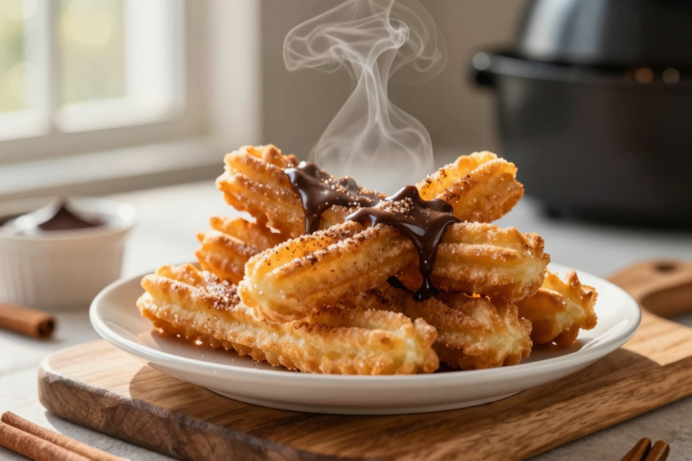 Churros Crocantes na Airfryer: Receita Fácil e Deliciosa sem Fritura