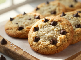 Cookies Rápidos na Airfryer: Crocantes e Irresistíveis com Gotas de Chocolate