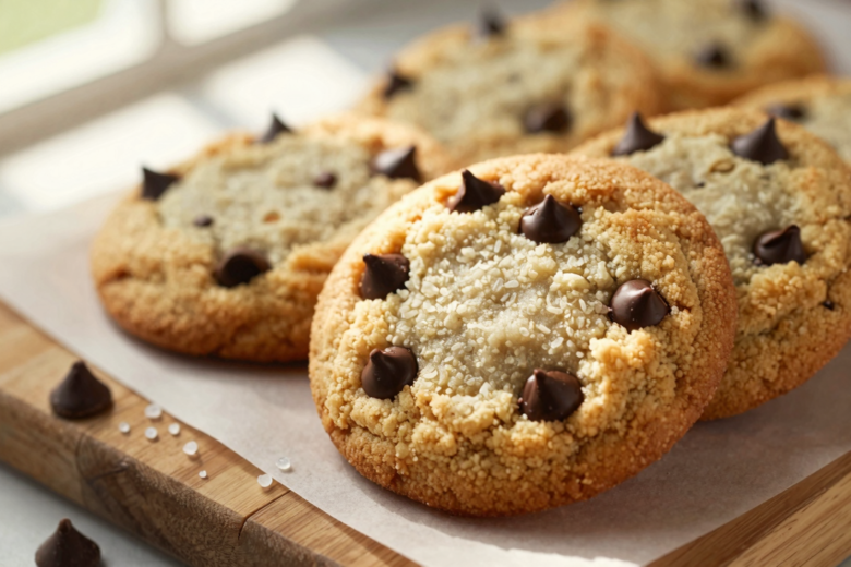 Cookies Rápidos na Airfryer: Crocantes e Irresistíveis com Gotas de Chocolate