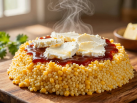 Cuscuz Nordestino Romeu e Julieta: Receita Doce e Salgada com Queijo e Goiabada