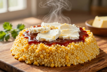 Cuscuz Nordestino Romeu e Julieta: Receita Doce e Salgada com Queijo e Goiabada