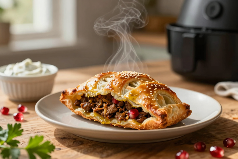Esfiha Crocante na Airfryer: Sabor Árabe e Praticidade na Sua Cozinha