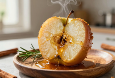 Maçã Assada na Airfryer: Sobremesa Saudável e Rápida com Canela e Mel 6 Maçã Assada na Airfryer: Sobremesa Saudável e Rápida com Canela e Mel