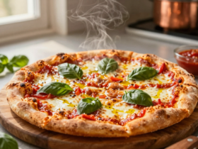 Pizza Rápida na Fritadeira Elétrica: Sabor Caseiro em Minutos
