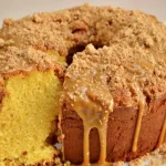 Bolo de fubá com paçoca