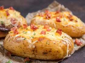 Batata recheada na air fryer 15 Batata recheada na air fryer