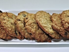 Biscoito de aveia e linhaça
