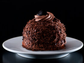 Bolo de chocolate no microondas