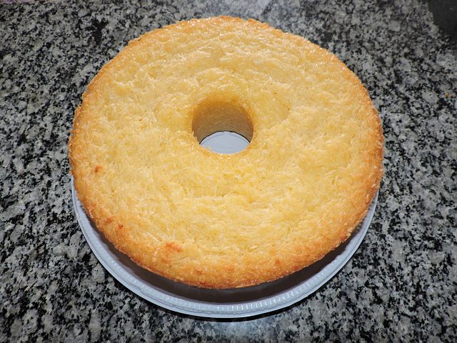 Cassava Cake (Brazilian Puba Cake) 1 Bolo de mandioca
