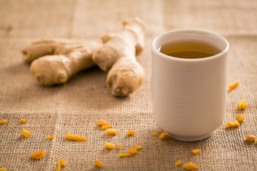 Orange Peel and Ginger Tea Recipe 1 chá de casca de laranja com gengibre