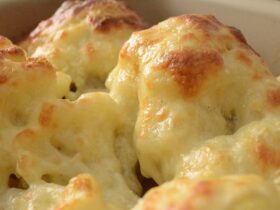 Couve flor gratinada