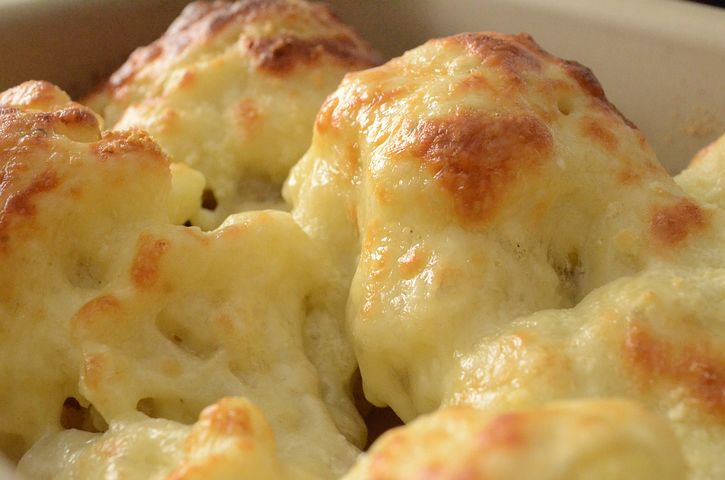 Couve flor gratinada 1 Couve flor gratinada