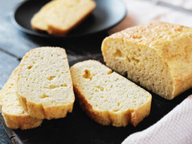 Pão caseiro na air fryer