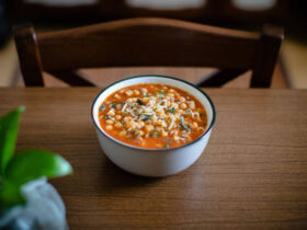 Sopa de grão de bico