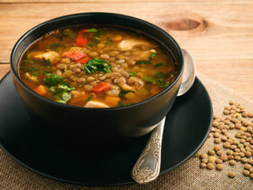 Hearty Lentil Soup Recipe 12 Sopa de lentilha