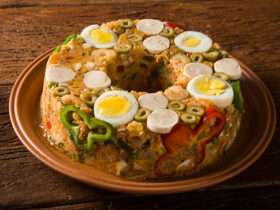 Cuscuz Paulista (Brazilian Savory Cornmeal Cake) 6 Cuscuz paulista