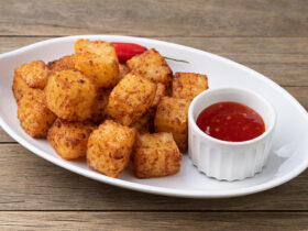 Air Fryer Tapioca Cheese Cubes (Dadinhos de Tapioca) 12 dadinho de tapioca na air fryer