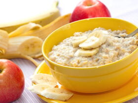 Creamy Coconut Milk Oatmeal 15 Mingau de aveia com leite de coco