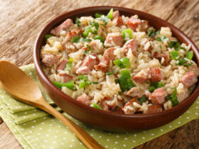 Hearty Rice with Sausage Recipe 15 Arroz com linguiça