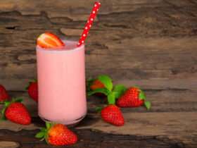 Strawberry Vodka Smoothie 15 Batida de morango com vodka