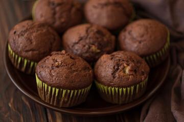 Easy Cocoa Banana Muffins Recipe 1 Bolinho de cacau com banana