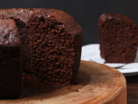 Bolo de chocolate com farinha de coco