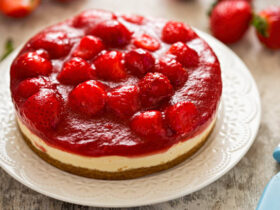 Cheesecake de morango