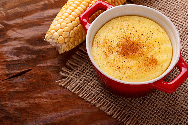 Sweet Corn Porridge Recipe 1 Mingau de milho verde