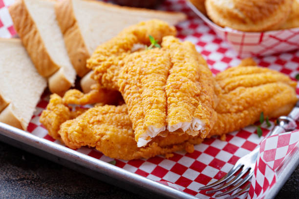 Crispy Fried Fish Recipe 1 Peixe frito crocante