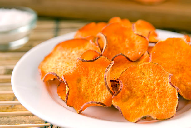 How to Make the Best Crispy Sweet Potato Chips 1 Aprenda a fazer chips de batata doce super crocantes