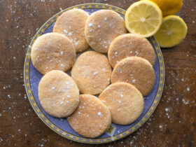 Biscoitos de limão
