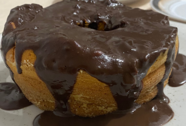 Bolo de cenoura na air fryer
