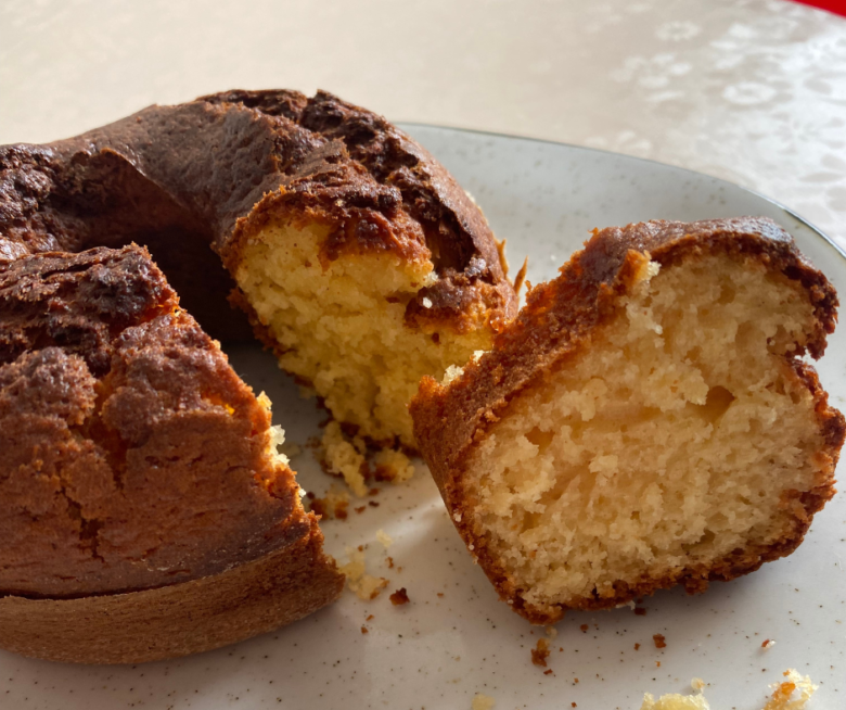 Bolo de parmesão ralado 1 Bolo de parmesão ralado