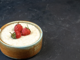 Mousse de leite ninho