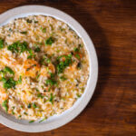 O melhor risoto de camarão para impressionar os convidados