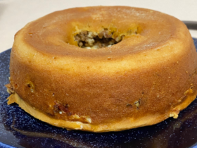 Torta de carne moída com requeijão na air fryer