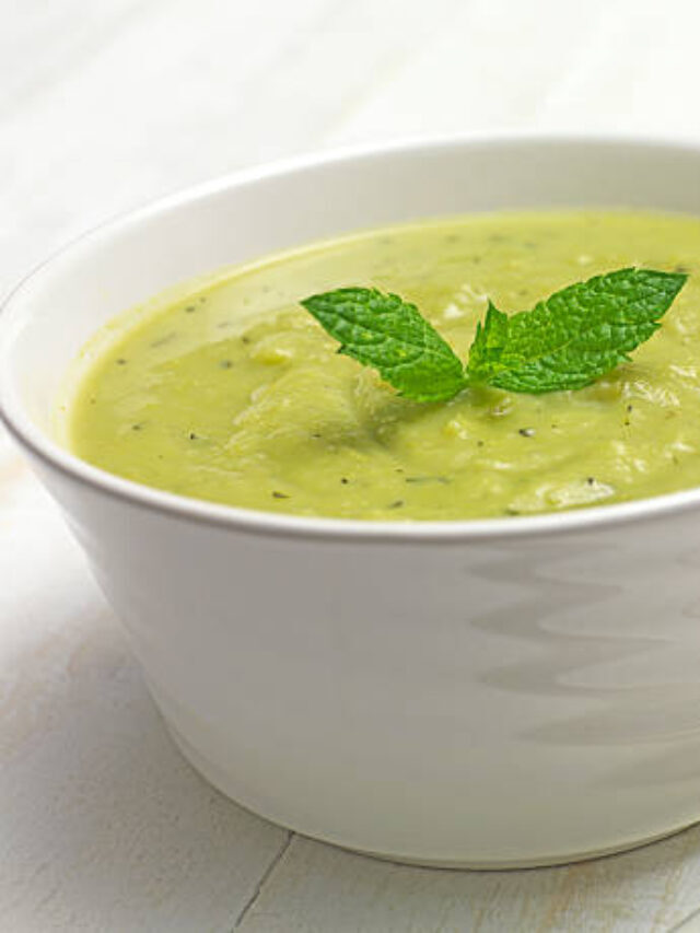 Sopa detox verde, receita milagrosa (Uma delicia)